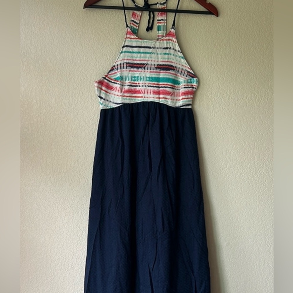 ROXY Halter Maxi Dress, Sz XS